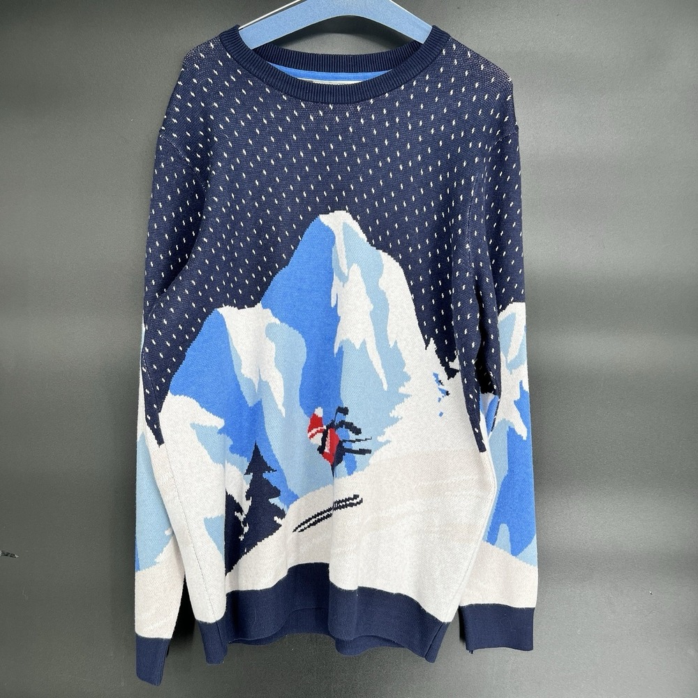 Aspen men's Knitted Crewneck Sweater Winter Ski Mountain Size  XL‎